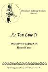A Community Shakespeare Company Edition Of As You Like It Book Cover