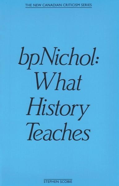 Bpnichol Book Cover