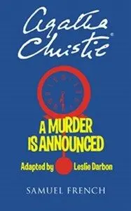 Agatha Christie's "A Murder Is Announced" Book Cover