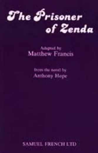 The Prisoner Of Zenda Book Cover