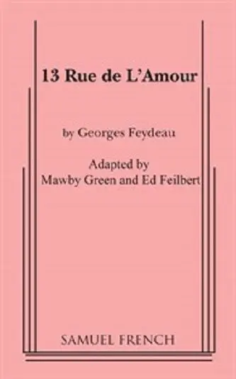 13 Rue De L'amour Book Cover