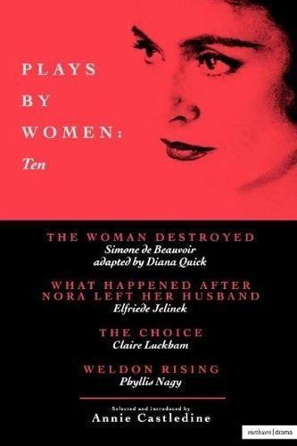 Plays By Women Book Cover