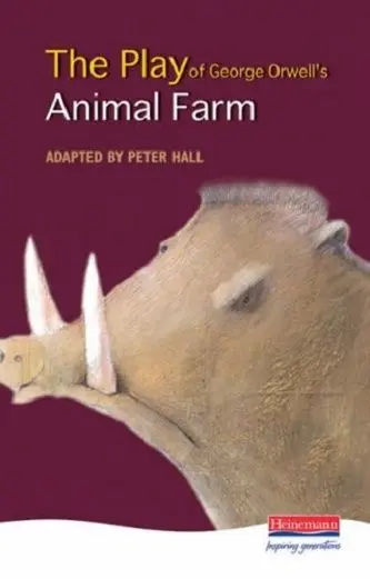 The Play Of George Orwell's Animal Farm Book Cover