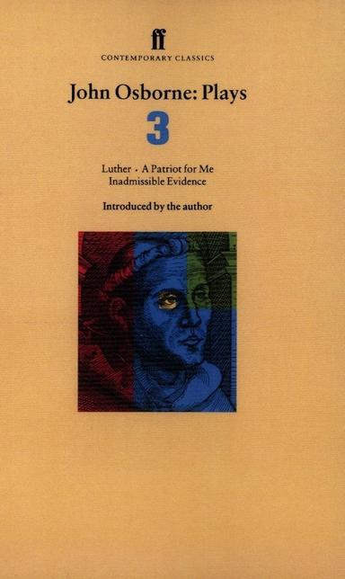 Luther ; A Patriot For Me And Inadmissible Evidence Book Cover