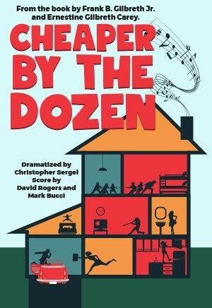 Frank B. Gilbreth, Jr. And Ernestine Gilbreth Carey's Cheaper By The Dozen Book Cover