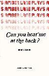 Can You Hear Me At The Back? Book Cover
