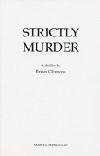 Strictly Murder Book Cover